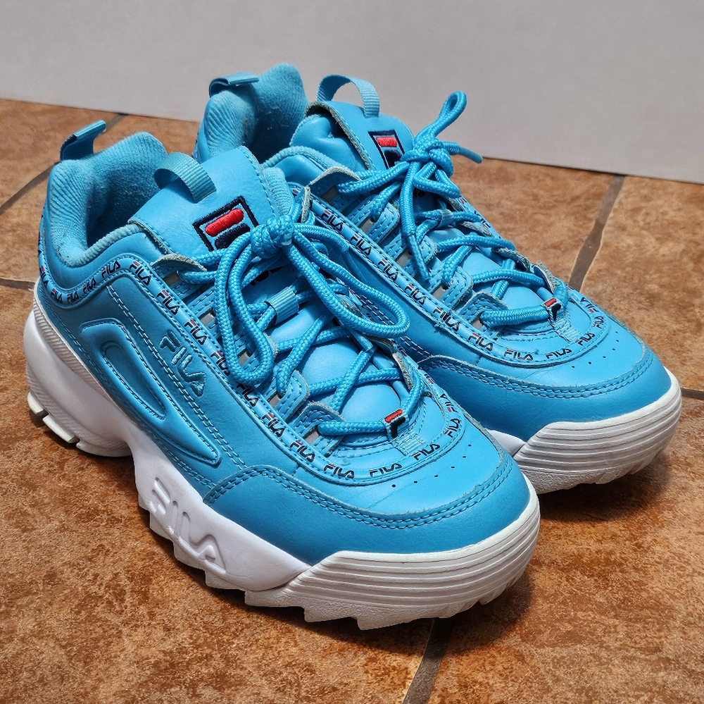 Fila Disruptor 2 Sneakers / Aqua Blue
